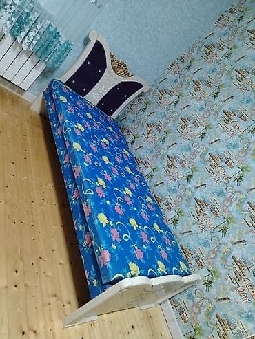 dosek matras: Tək nəfərlik çarpayı - Ölçü: təxmini 90x190 sm (tək ölçü) - Karkas — 2