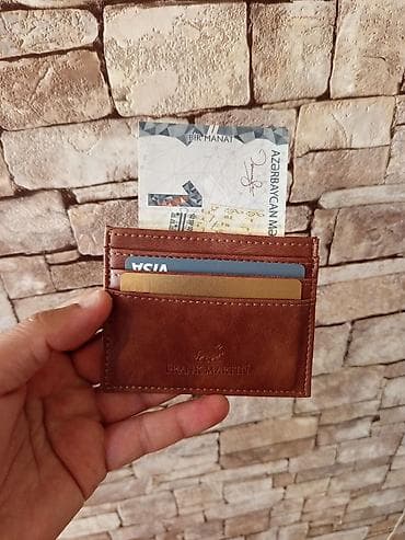 solido accessories: Pulqabı, Təbii dəri, Yeni — 3