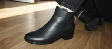 qış botları: Ölçü: 36, rəng - Qara, Yeni — 1