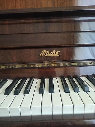 Piano, Rösler, Akustik