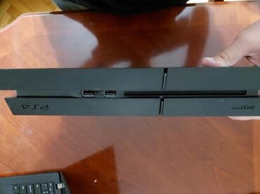 kabel 4: Playstation 4 Fat •Jail Break playstation •1 tb yaddaş •11 oyun •GTA 5 — 4