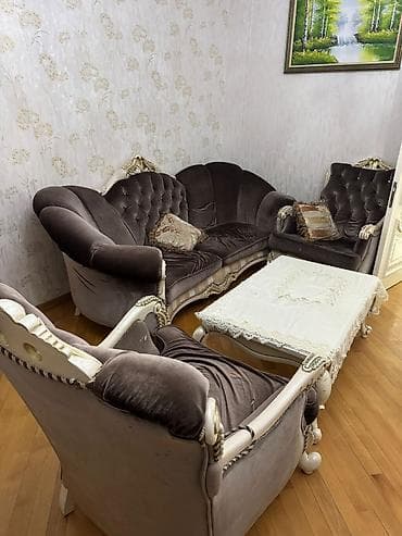 Masalar və oturacaqlar: Divan, 2 kreslo — 1