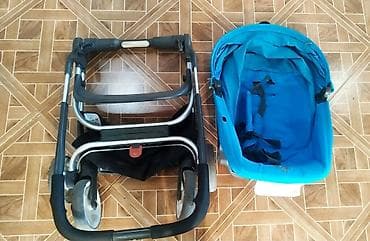 Аксессуары для колясок: Original Stokke 2-1de. Her terefe cevrilir. Ustunde qiw cexolu ve — 3