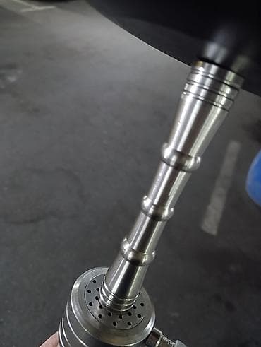 stol ustu qelyan: Metall nargilə (şəxsi, az istifadə edilmiş) - Material: paslanmayan — 3