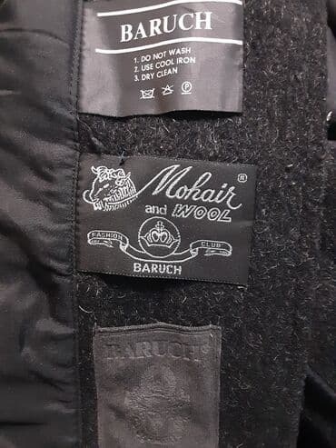 yun jaket: Palto, 3XL, rəng - Qara — 3