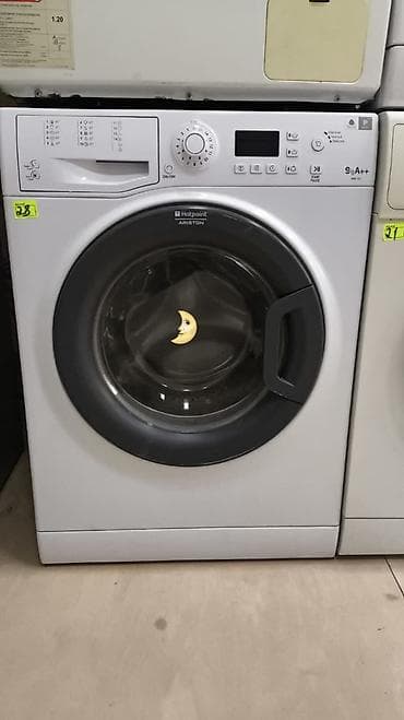 Paltaryuyan maşın Hotpoint Ariston, 9 kq, Avtomat, Qurutmasız lalafo.az -da Paltaryuyan maşın Hotpoint Ariston, 9 kq, Avtomat, Qurutmasız