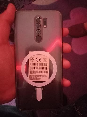 samsung galaxy a10s: Redmi 9, 64 GB, rəng - Boz, Barmaq izi — 3