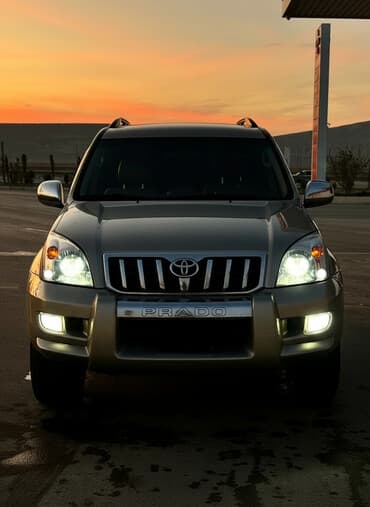 afdamabil ve xususi texnka: Toyota Land Cruiser Prado (J120) – benzinli/sürətli şəhər və off-road — 1