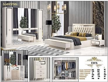 İkinəfərlik çarpayı, Termo, Dolab, Tumba, Yeni — 1