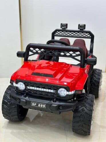 ucuz uşaq maşınları: Pultlu uşaq jeep maşınları 4 motor! Yaş Aralığı 1-7 yaş Uşaqlar üçün — 5
