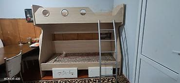 Oğlan və qız üçün, Çarpayı, Matrassız, Siyirməli, Laminat — 3