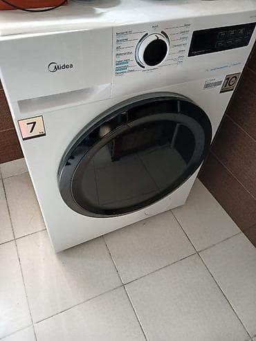 irşad electronics paltaryuyan: Paltaryuyan maşın Midea, 7 kq, İşlənmiş, Avtomat, Qurutma var, Kredit yoxdur, Ünvandan götürmə — 3