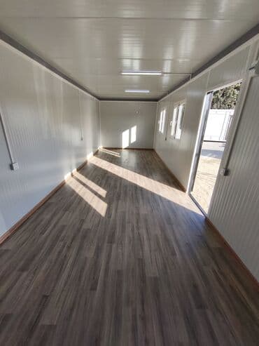 kantinerler: Modul tipli konteyner ev/ofis - Ölçü: təxmini 3 x 9–10 m (uzun tip) — 5