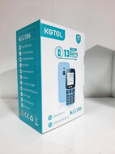 mini tablet: Kgtel K106 🔹️Dual SIM Card💾 🔹️Mp3, Mp4🎼🎞 🔹️Camera 📷 🔹️Wireless Fm — 1