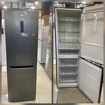 İşlənmiş 2 qapılı Beko Soyuducu Satılır, rəng - Gümüşü