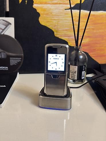 printer telefon: Nokia 8 Sirocco, < 2 GB Memory Capacity, rəng - Gümüşü, Düyməli — 10