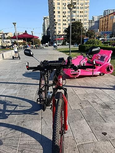 velosiped ural: İşlənmiş Şəhər velosipedi Toba, 29", sürətlərin sayı: 21, Ünvandan götürmə — 6