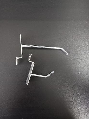 Metal mağaza askı qarmaqları - Material: galvanizli polad, parlaq — 1