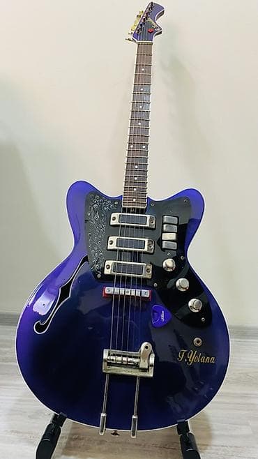 Fleytalar: Tonika “Tornado” yarım-hollow elektrik gitara - Korpus: yarım-hollow — 10