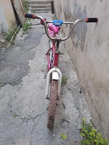 velosiped 28: Uşaq velosipedi – 20" təkərli, city/cruiser tipli - Rəng: çəhrayı-ağ — 1