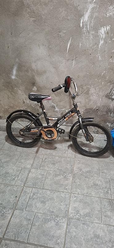 Velosipedlər: İşlənmiş İki təkərli Uşaq velosipedi Stels, 16", sürətlərin sayı: 1 — 1