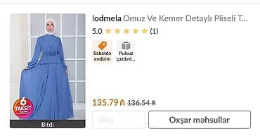 today parfum original: Məhsul: Iodmela – “Omuz və Kəmər Detaylı Pliseli” uzun don - Rəng — 4