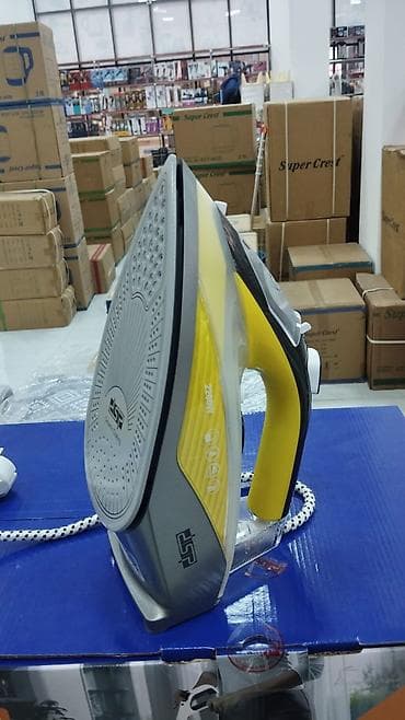 Ventilyatorlar: Məhsul: DSP buxarlı ütü Xüsusiyyətlər: - Güc: 2200 W – sürətli isinmə — 1