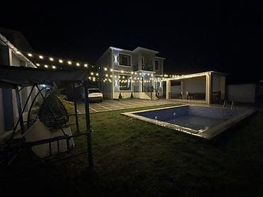 binede satilan evler: 240 kv. m, 7 otaqlı, Hovuzlu, Kombi, Qaz, İşıq — 6