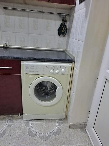 ucuz parca: İndesit önyükləməli paltaryuyan maşın - Ön yükləmə, 5 kq-a yaxın yuma — 1