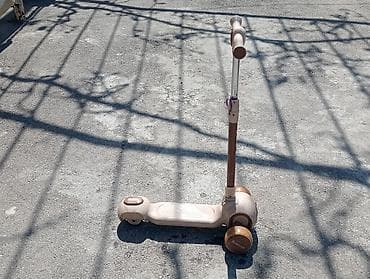 kawasaki ninja h2r: Uşaq skutu – 3 təkərli, dönmə mexanizmi ilə - Rəng: bej/qəhvəyi — 2