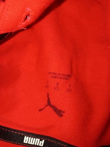 kişi köynəkləri: Polo köynək, Puma, L, rəng - Qırmızı — 4