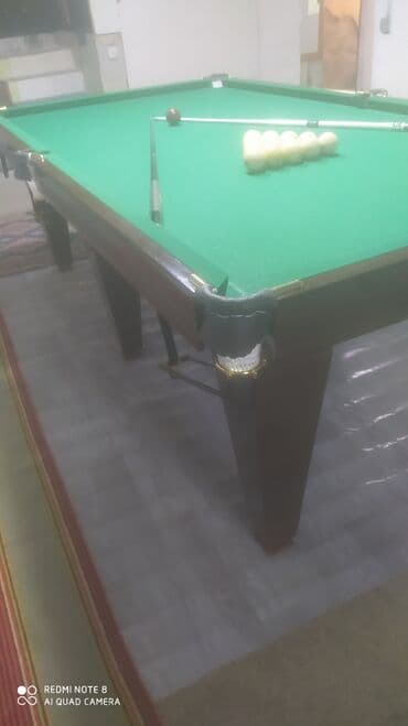 Boks kisələri: Bilyard masası – Rusiya piramidası üçün - Ölçü: iri ölçülü masa — 1