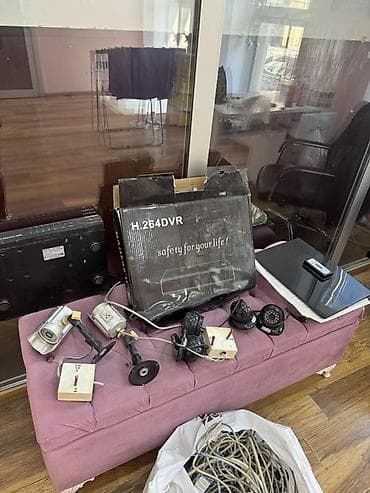goruntulu kamera: Məhsul: Təhlükəsizlik kamera sistemi komplekti Tərkib: - H.264 DVR — 2