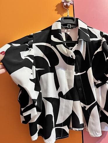 Мужская одежда: Мужская рубашка, One size, цвет - Черный — 2