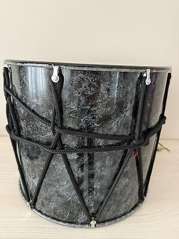 Qaval/tambur tipli nağara (sintetik dərili) - Korpus: qara-mərmər