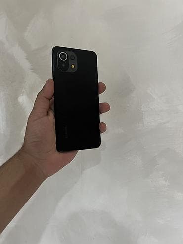 mi airdots: Xiaomi Mi 11 Lite, 128 GB, rəng - Qara, 
 Barmaq izi, Face ID — 9