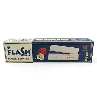 FLASH Okey – Plastic Rummy Set - Brend: FLASH - Material: Plastik -