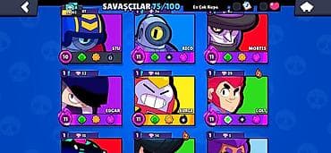 Xbox Series S: Brawl Stars oyunu üçün inkişaf etmiş hesab - Kupa sayı: 34 292 - — 2