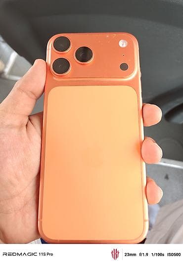 iphone mağaza: IPhone 17 Pro Max, 512 GB, Narıncı, Face ID — 9