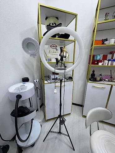 telefon tutacag: Peşəkar LED dairəvi işıq və böyüdücü lampanın dəsti - Məqsəd — 2