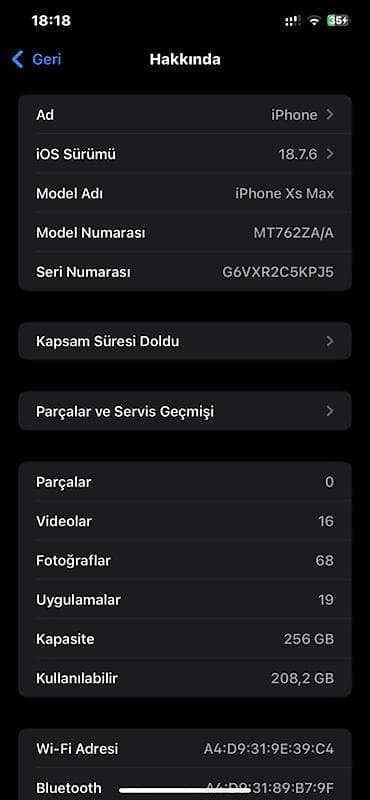 iphone xs dual: IPhone Xs Max, 256 GB, Qızılı, Face ID — 2