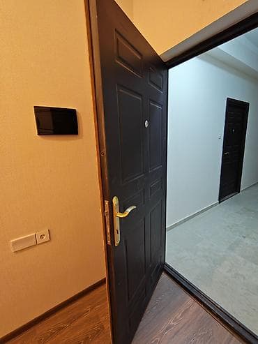 dəmir boçka: Metal giriş qapısı - Material: polad/metal konstruksiya - Rəng: tünd — 2