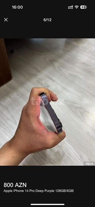 iphone 6 es: IPhone 14 Pro, 128 GB, Deep Purple — 5
