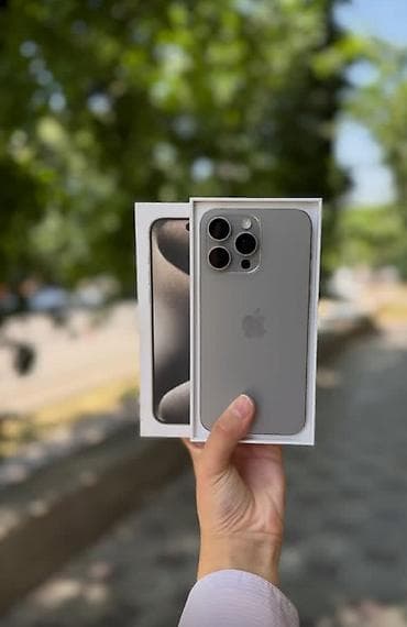 tank 3 pro max: IPhone 15 Pro Max, 256 GB, Zəmanət, Face ID, Sənədlərlə — 1