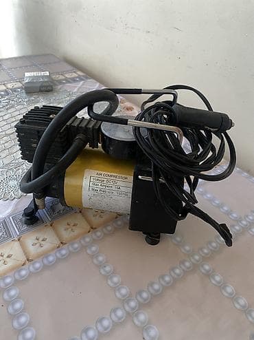Avtomobil üçün portativ hava kompressoru - Qidalanma: DC 12V (siqaret — 1