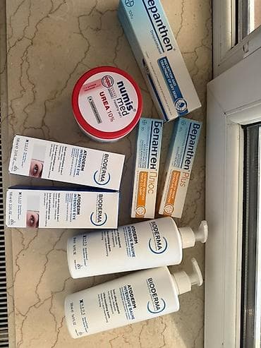baume: Bioderma dəri və saç baxımı məhsulları paketi Məhsullar: - Bioderma — 2