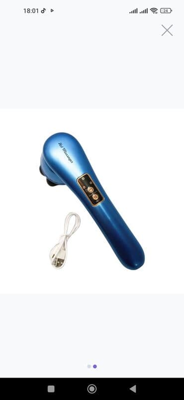 массажер для ног баку: Masajor, Vibro masajor, Bədən üçün, Yeni, Pulsuz çatdırılma — 5