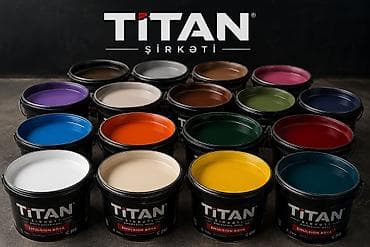 Silikonlu Fasad üçün boya, Titan, 25 kq, Suya davamlı
