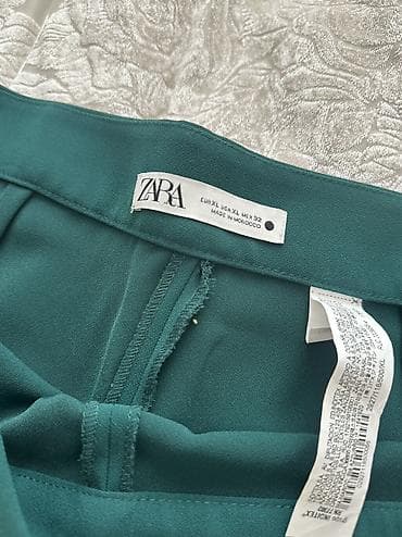 şalvar razmerleri: Şalvar, Zara, XL, rəng - Yaşıl — 2