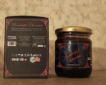 krem a e: Məhsul: Wonderful Chocolate – Şokoladlı Bitkisel Qarışıqlı Macun — 2